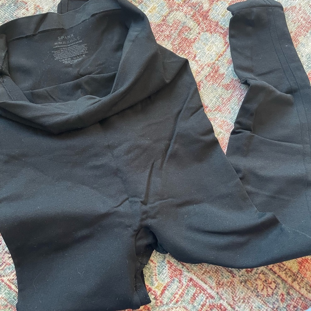 Spanx Maternity Black Leggings